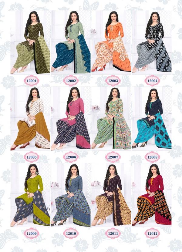 Kanika Panchi 12 Printed Cotton Ready Made  Dress with inner 