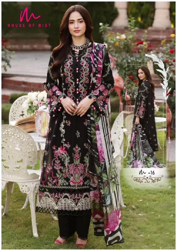House Of Mist Ghazal Vol 2 Karachi Cotton Dress Material Collection