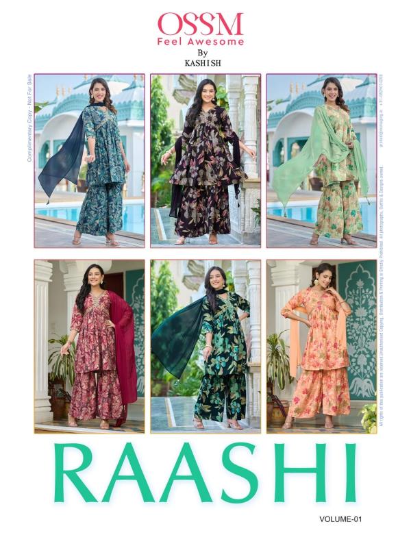 Ossm Raashi Vol 1 Premium Chanderi Ready Made Collection