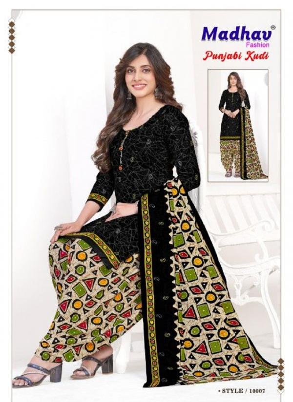 Madhav Punjabi Kudi Vol 10 Cotton Dress Material Collection