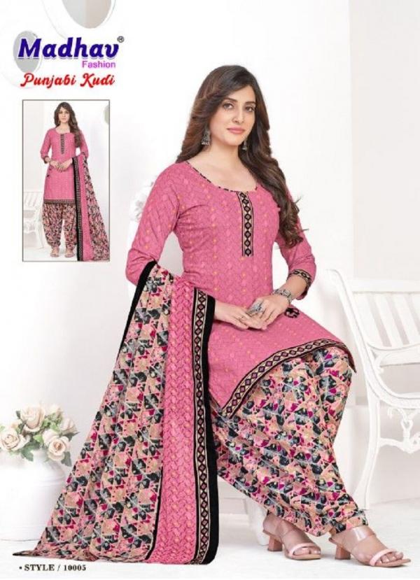 Madhav Punjabi Kudi Vol 10 Cotton Dress Material Collection