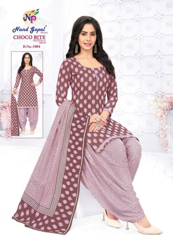 Nand Gopal Choco Bite Vol 1 Cotton Printed Dress Material