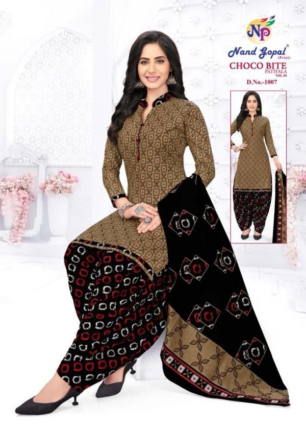 Nand Gopal Choco Bite Vol 1 Cotton Printed Dress Material