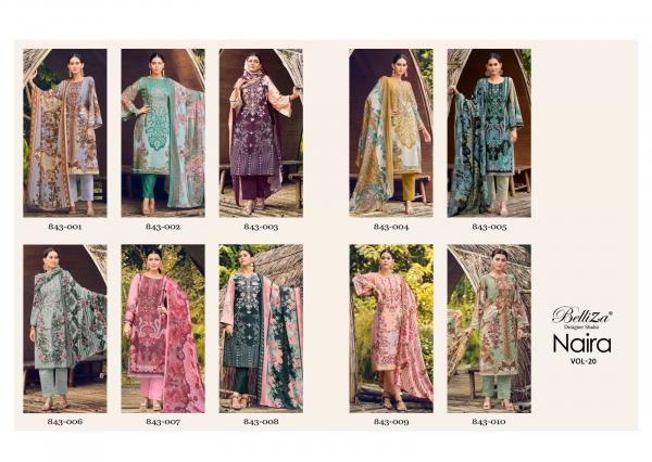 Belliza Naira Vol 20 Premium Designer Dress Material Collection