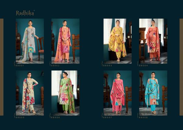 Radhika Azara Meera Cotton Digital Printed Dress Material