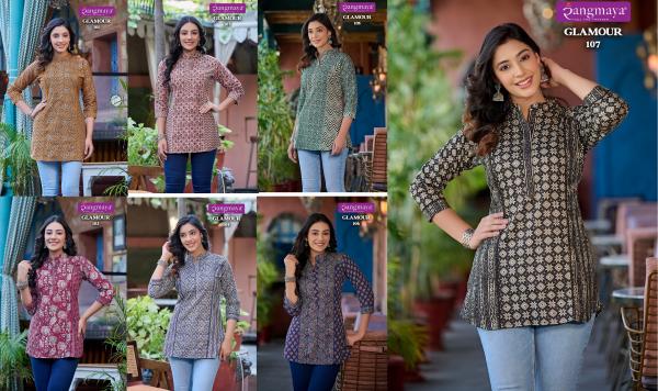 Rangmaya Glamour Cotton Ladies Top Collection