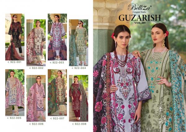 Belliza Guzarish Vol 9 Cotton Printed Dress Material Collection