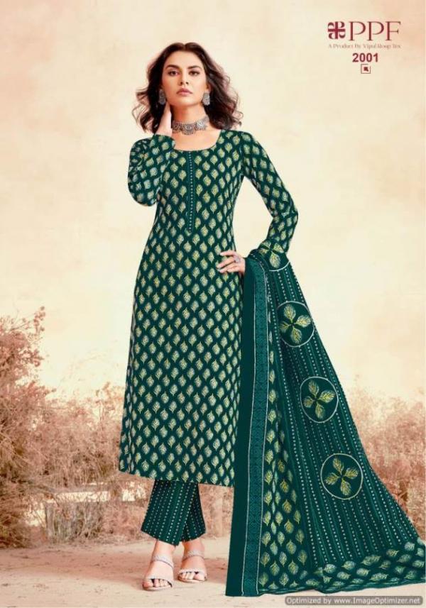 Ppf Prisha Vol 2 Ready Made Cotton Printed Collection