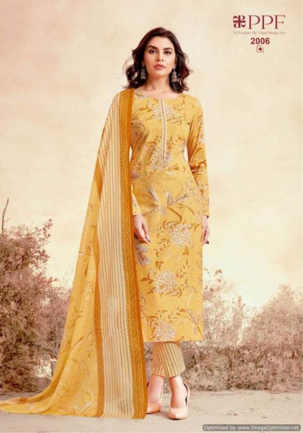 Ppf Prisha Vol 2 Ready Made Cotton Printed Collection