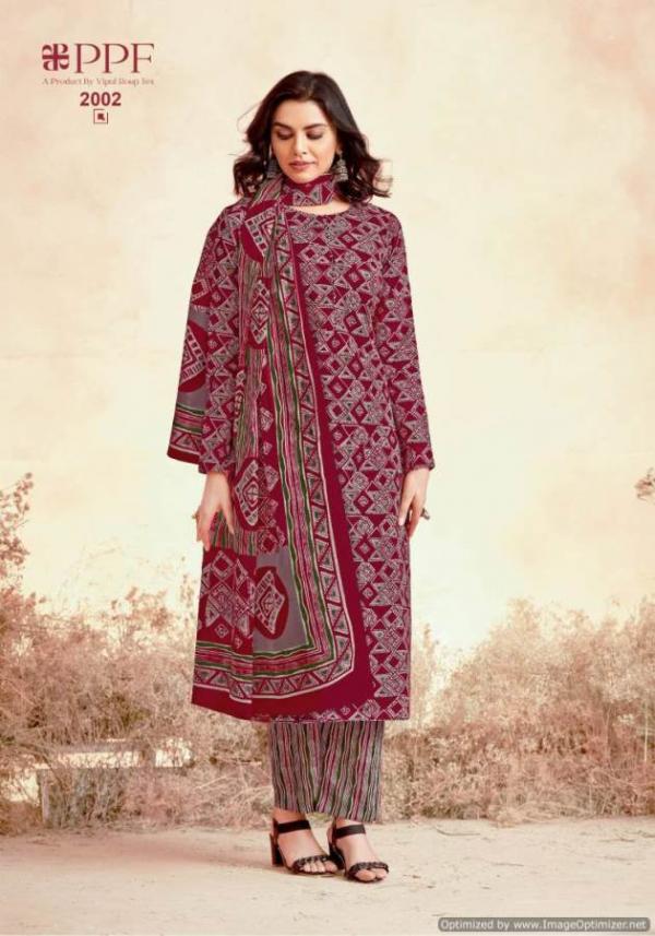 Ppf Prisha Vol 2 Ready Made Cotton Printed Collection