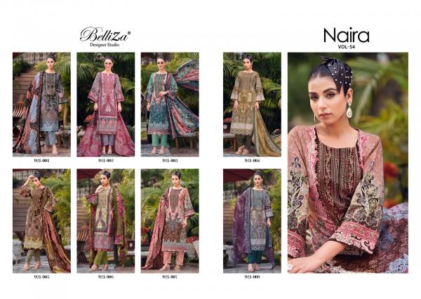 Belliza Naira Vol 54 Cotton Printed Dress Material Collection