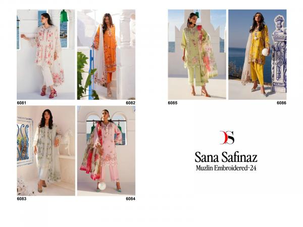 Deepsy Sana Safinaz Muzlin Embroidered 24 Pakistani Salwar Suit