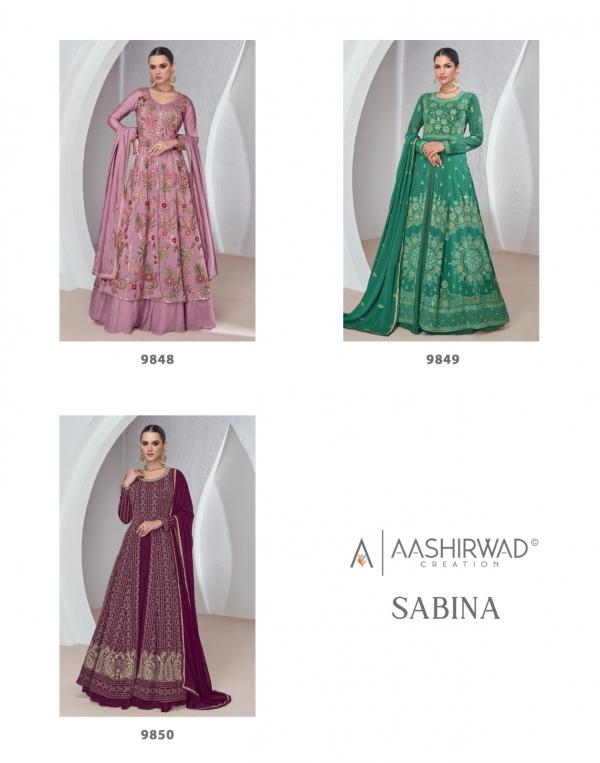 Aashirwad Sabina Georgette Salwar Kameez Collection