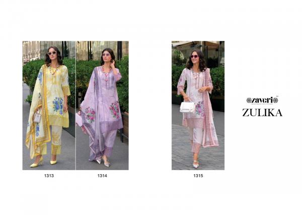 Zaveri Zulika Designer Cotton Ready Made Collection
