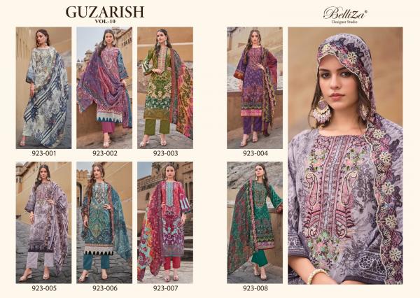 Belliza Guzarish Vol 10 Cotton Printed Dress Material Collection