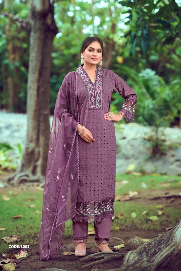 Ossm Summer Love Vol 2 Cotton Kurti Bottom With Dupatta