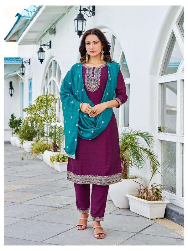 Aanchi Sadhna Designer Kurti Bottom With Dupatta