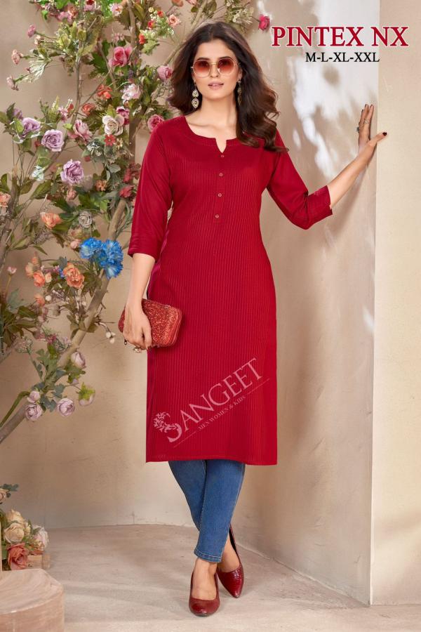 Pintex Nx Rayon Daily Wear Kurti Collection