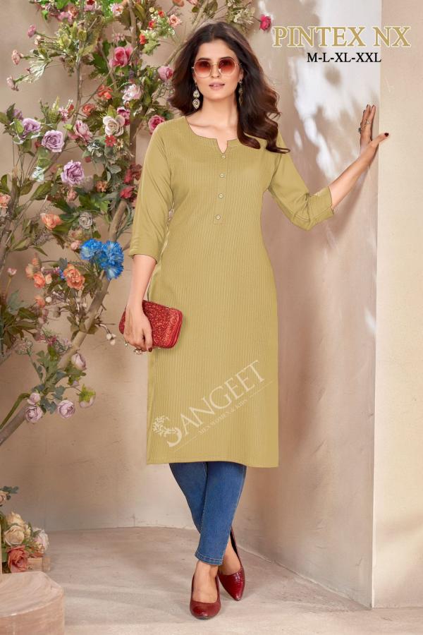 Pintex Nx Rayon Daily Wear Kurti Collection