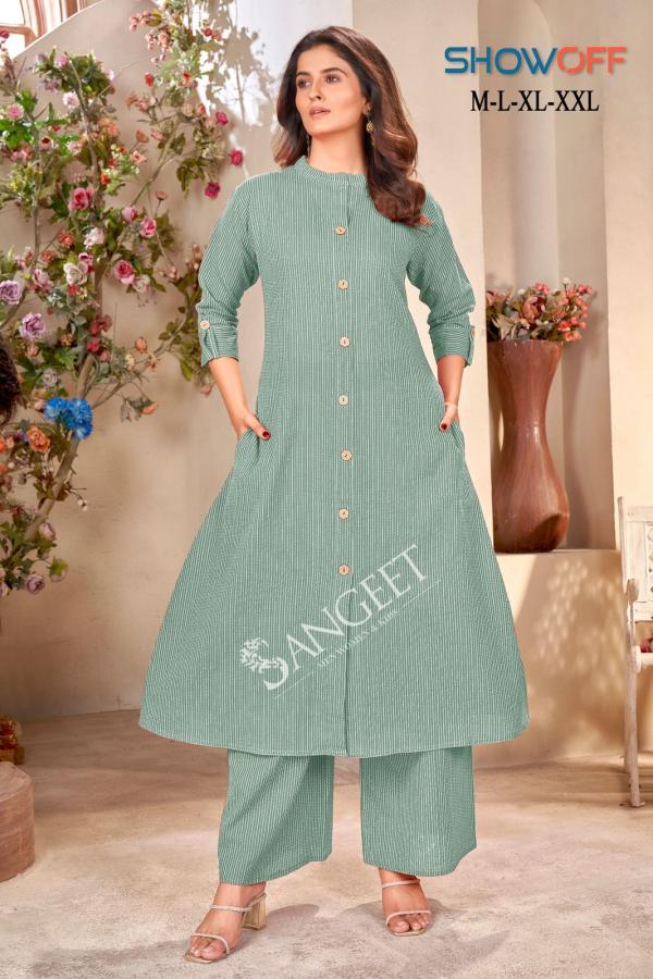 Show Off 1001 Cotton Kurti With Bottom Collection