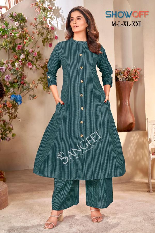 Show Off 1001 Cotton Kurti With Bottom Collection