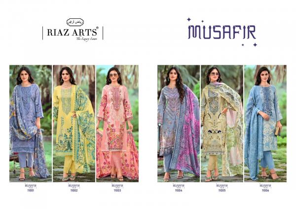 Riaz Arts Musafir Vol 9 Lawn Digital Printed Dress Material Collection