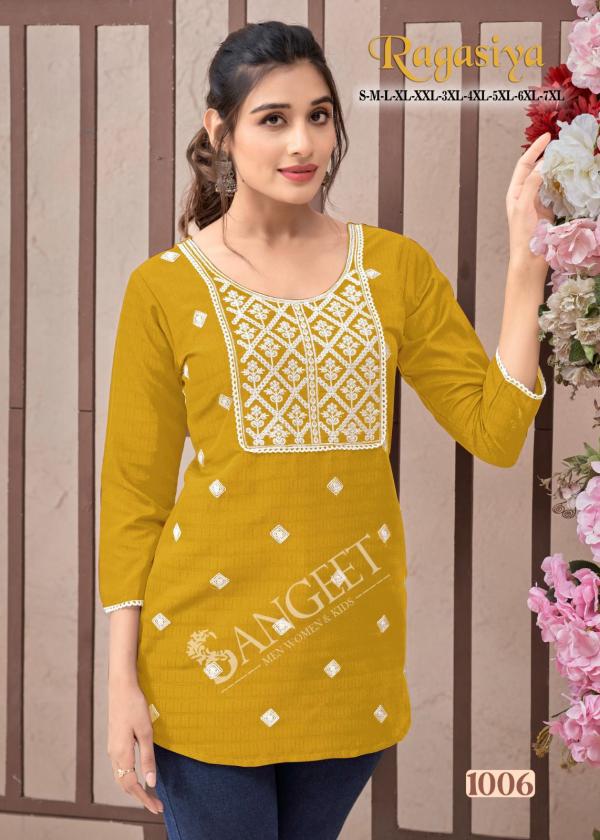 Ragasiya Series 1001 Rayon Fancy Top Collection