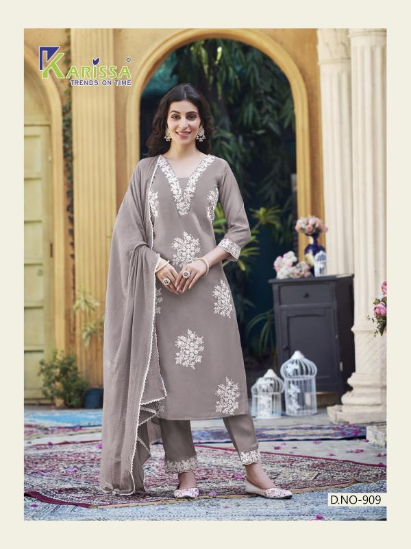 Karissa Erika Viscose Kurti Pant With Dupatta Collection