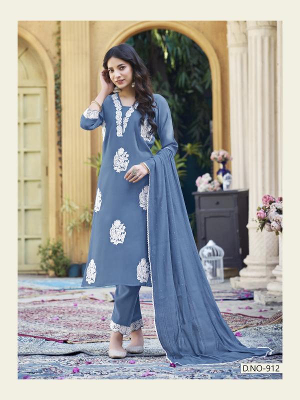 Karissa Erika Viscose Kurti Pant With Dupatta Collection