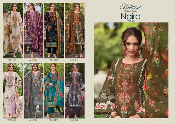 Belliza Naira Vol 58 Cotton Printed Dress Material Collection