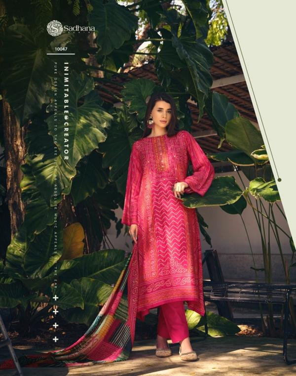 Sadhana Inaaayat Digital Printed Dress Material Collection