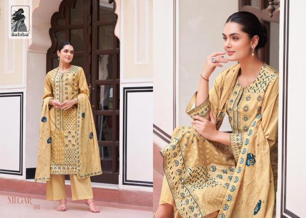 Sahiba Nilgar Cotton Lawn Digital Printed Salwar Kameez