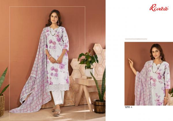 Rivaa Jivana Italian Lawn Digital Dress Material Collection