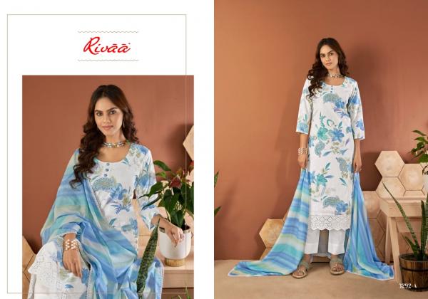 Rivaa Jivana Italian Lawn Digital Dress Material Collection