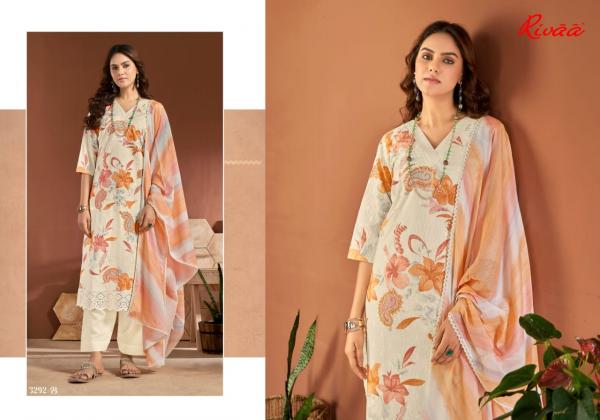 Rivaa Jivana Italian Lawn Digital Dress Material Collection