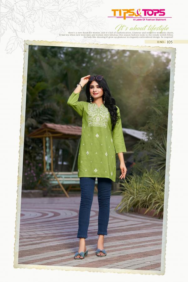 Tips And Tops Colors Vol 4 Rayon Western Top Collection