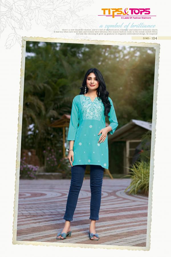 Tips And Tops Colors Vol 4 Rayon Western Top Collection