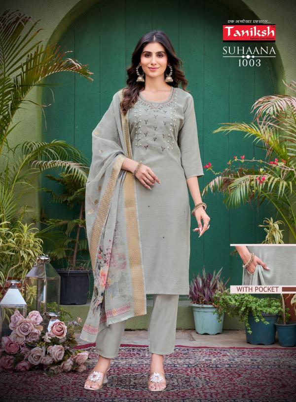 Taniksh Suhaana Vol 1 Kurti Bottom With Dupatta Collection