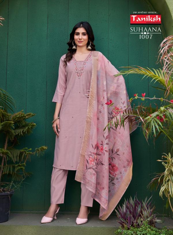 Taniksh Suhaana Vol 1 Kurti Bottom With Dupatta Collection