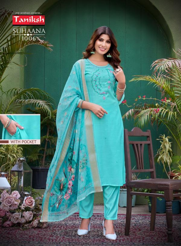 Taniksh Suhaana Vol 1 Kurti Bottom With Dupatta Collection