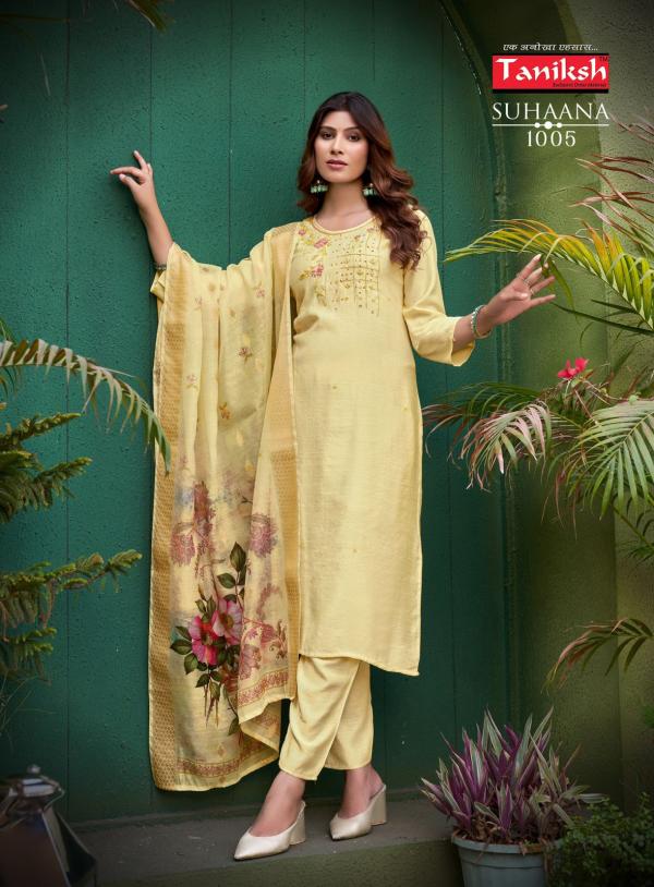 Taniksh Suhaana Vol 1 Kurti Bottom With Dupatta Collection