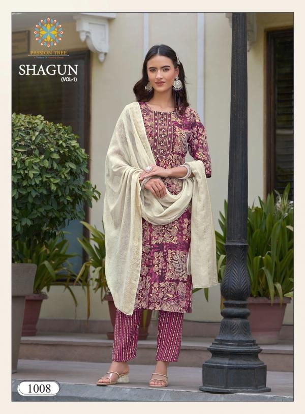 Shagun Vol 1 By Passion Tree Ready Made Collection