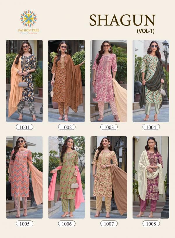 Shagun Vol 1 By Passion Tree Ready Made Collection