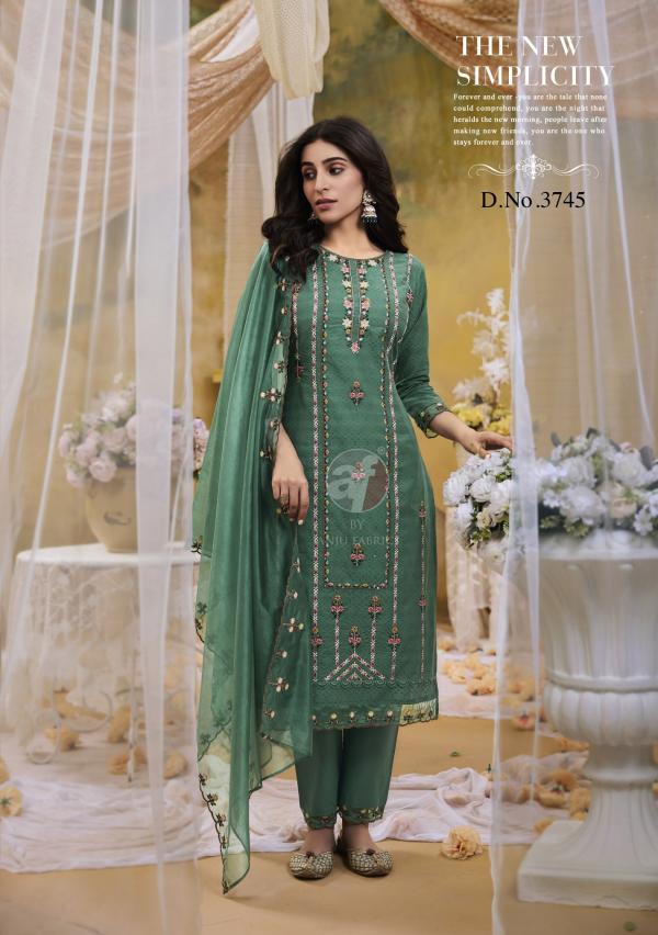 Af Cotton Queen Designer Kurti Pant With Dupatta Collection