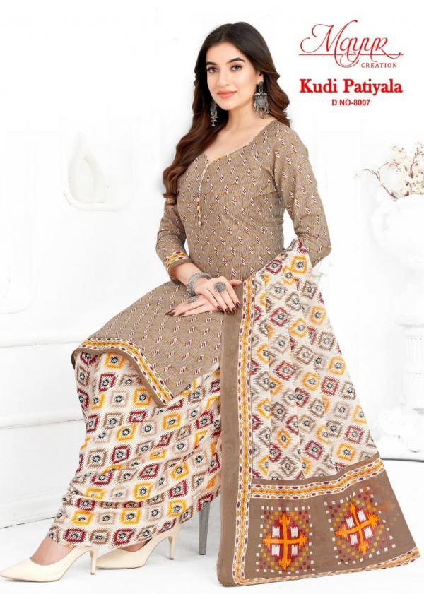 Mayur Kudi Patiyala Vol 8 Dress Material Collection