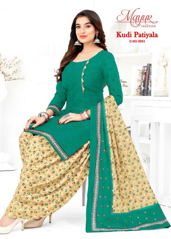 Mayur Kudi Patiyala Vol 8 Dress Material Collection