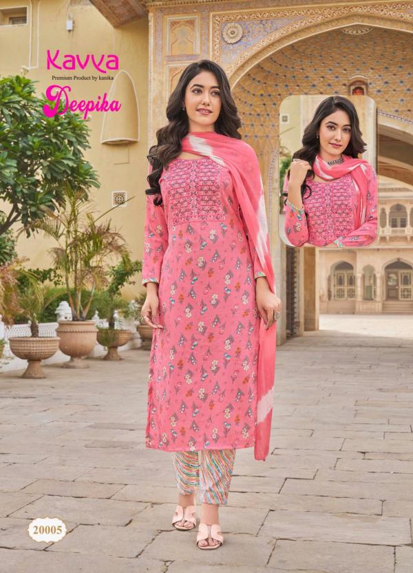 Kavya Deepika Vol 20 Kurti Bottom With Dupatta Collection