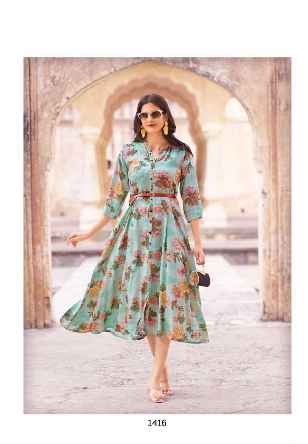 Mittoo Belt Vol 16 Fancy Rayon Printed Kurti Collection