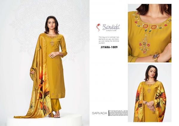 Sarvada Jiyara Roman Silk Top Bottom With Dupatta Collection