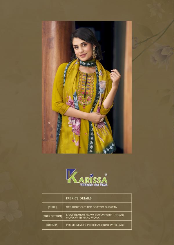 Karissa Latika Premium Rayon Kurti Pant With Dupatta